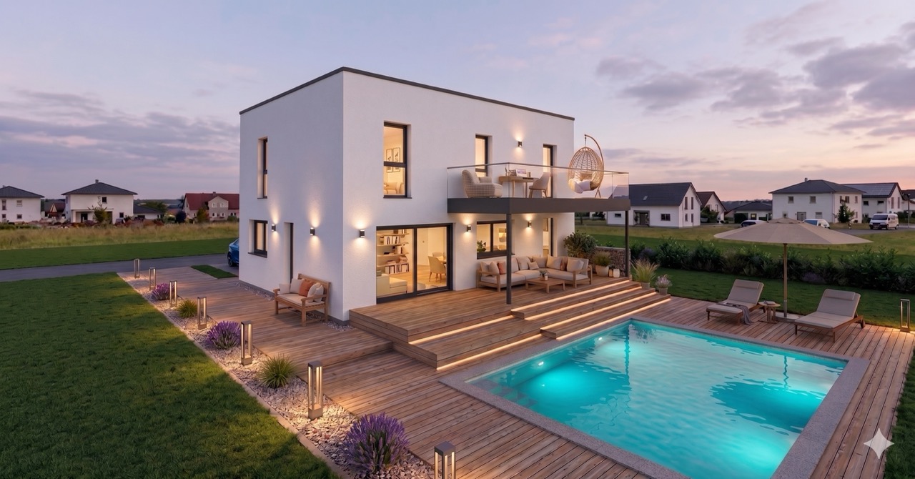 Fertig+Massiv Hausmodell