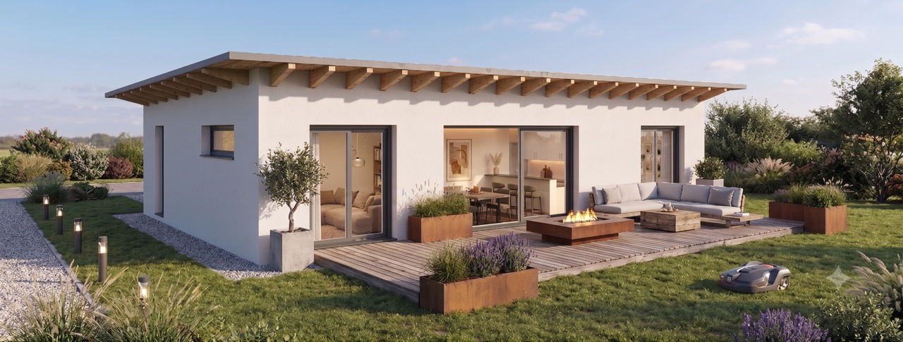 Fertig+Massiv Bungalow