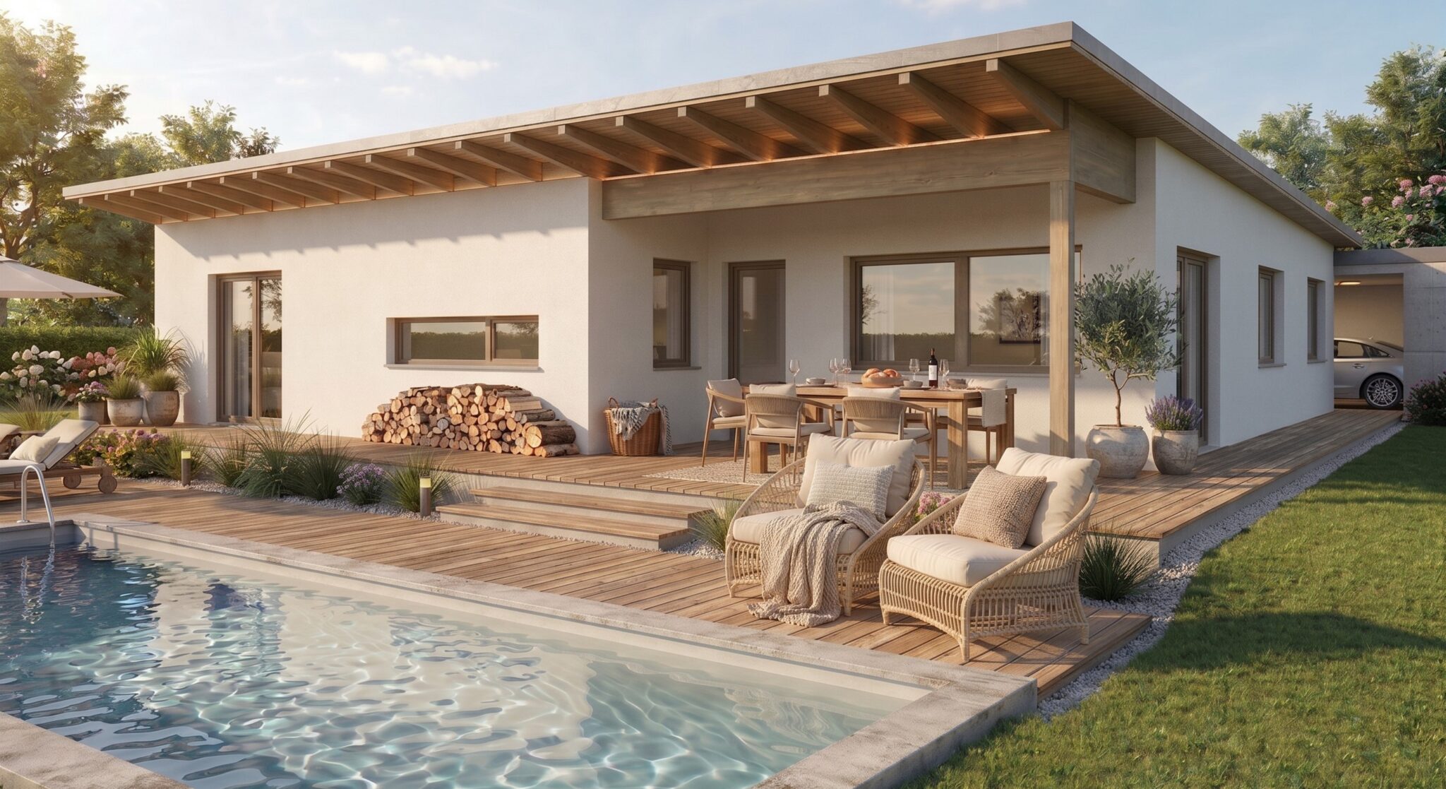 3D Visualisierung Bungalow