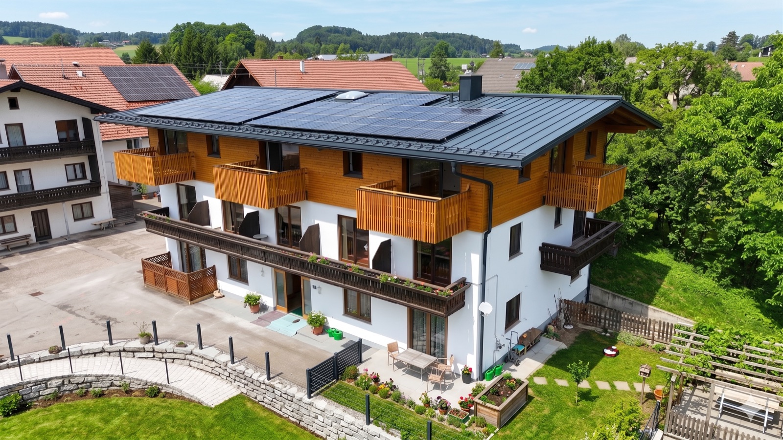 Aufstockung in Holzbau