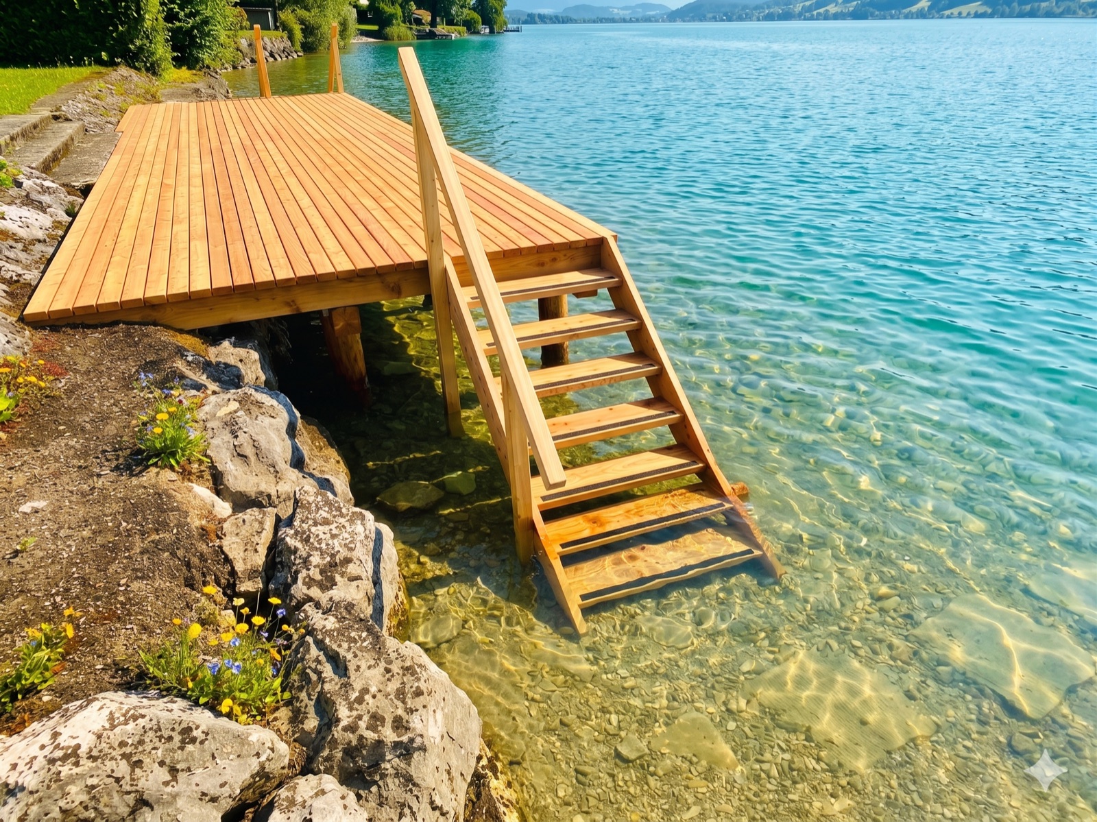 Wasserbau Stiege